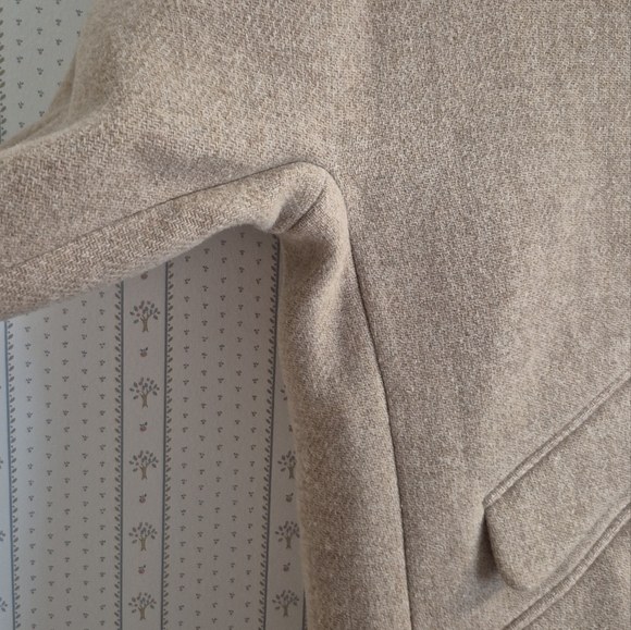 J. Crew Italian Stadium Cloth Wool Blend Cocoon Coat - Picture 6 of 16